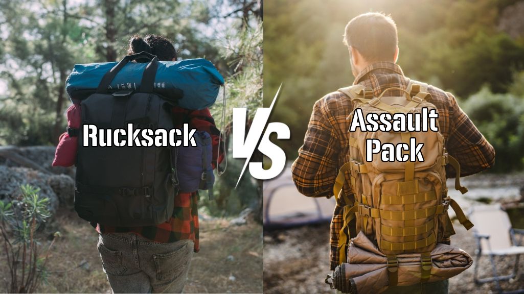 Assault Pack vs Rucksack