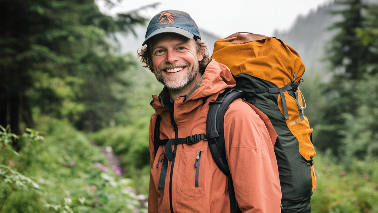 The Mental Health Benefits of Rucking 2 a man smiling when rucking