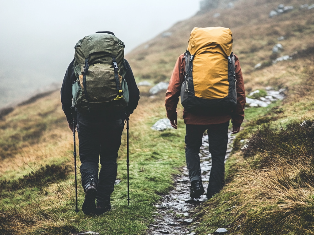 Why Your Heart Rate Matters More Than Pack Weight When Rucking 3 two people carry large rucksacks
